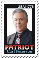 Carl Peterson, Patriot